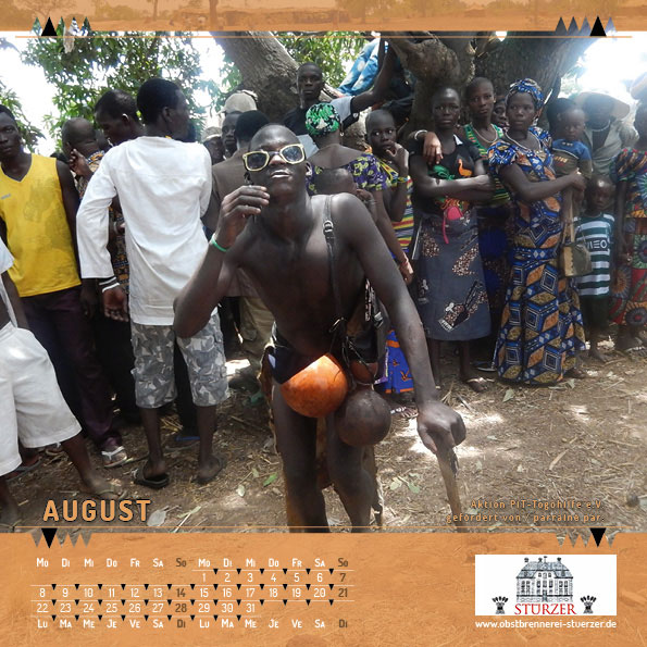 Togo-Kalender – 2016 – August Togo-Kalender - 2016 - August