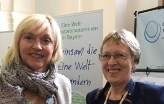 Dr. Beate Merk mit Margret Kopp