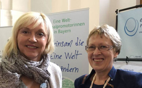 Dr. Beate Merk mit Margret Kopp
