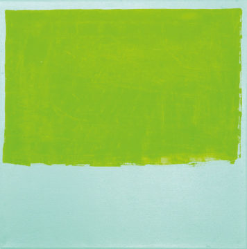 ohne Titel 2011 45 x 45 cm (B x H) Öl auf Leinwand Galeriepreis: 850 € Mindestgebot: 700 €