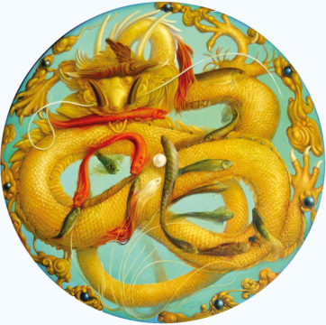 Golden Dragon 2011 40 x 50 cm (B x H) Gicklée Druck Blatt: 3 / 15 Galeriepreis: 600 € Mindestgebot: 400 €