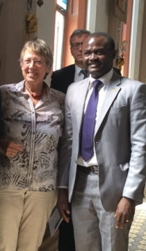 Margret Kopp und Dr. Michel Kodom