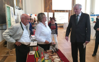 Mit Ministerpräsident Horst Seehofer