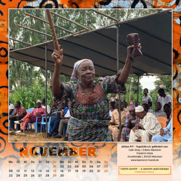 Togo-Kalender 2020, das Novemberblatt