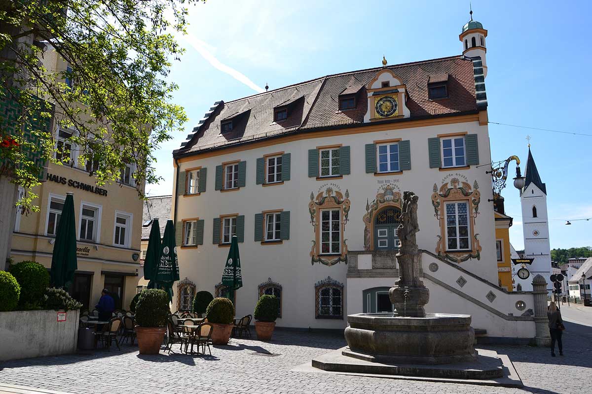 Das alte Rathaus in Fürstenfeldbruck