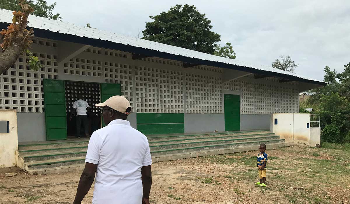 Schulgebäude in Togo