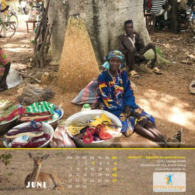 Togo-Kalender 2021 - Juni