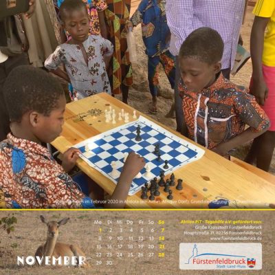 Togo-Kalender 2021 - November