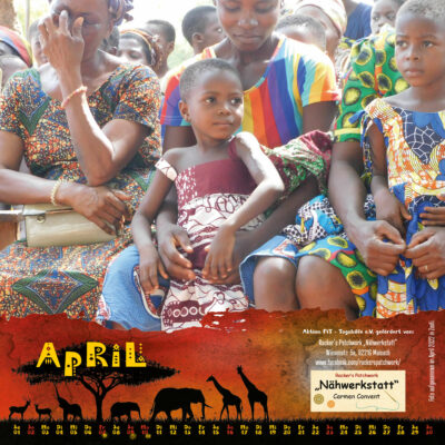 Togo-Kalender 2023 - April