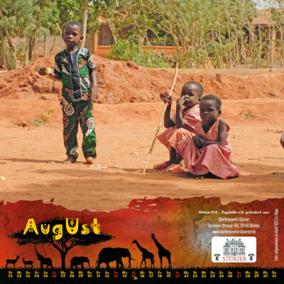 Togo-Kalender 2023 - August