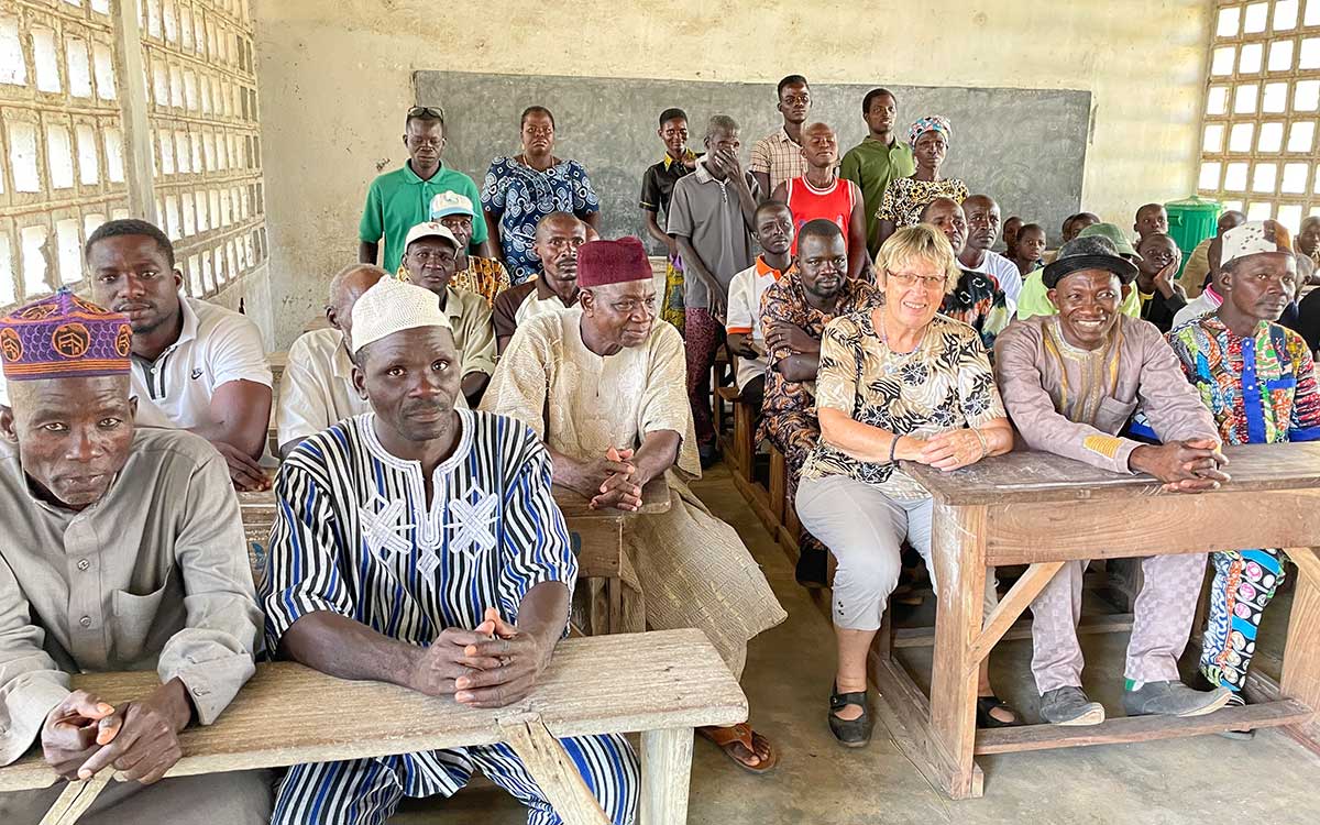 Begegnung mit Traditherapeuten in Togo