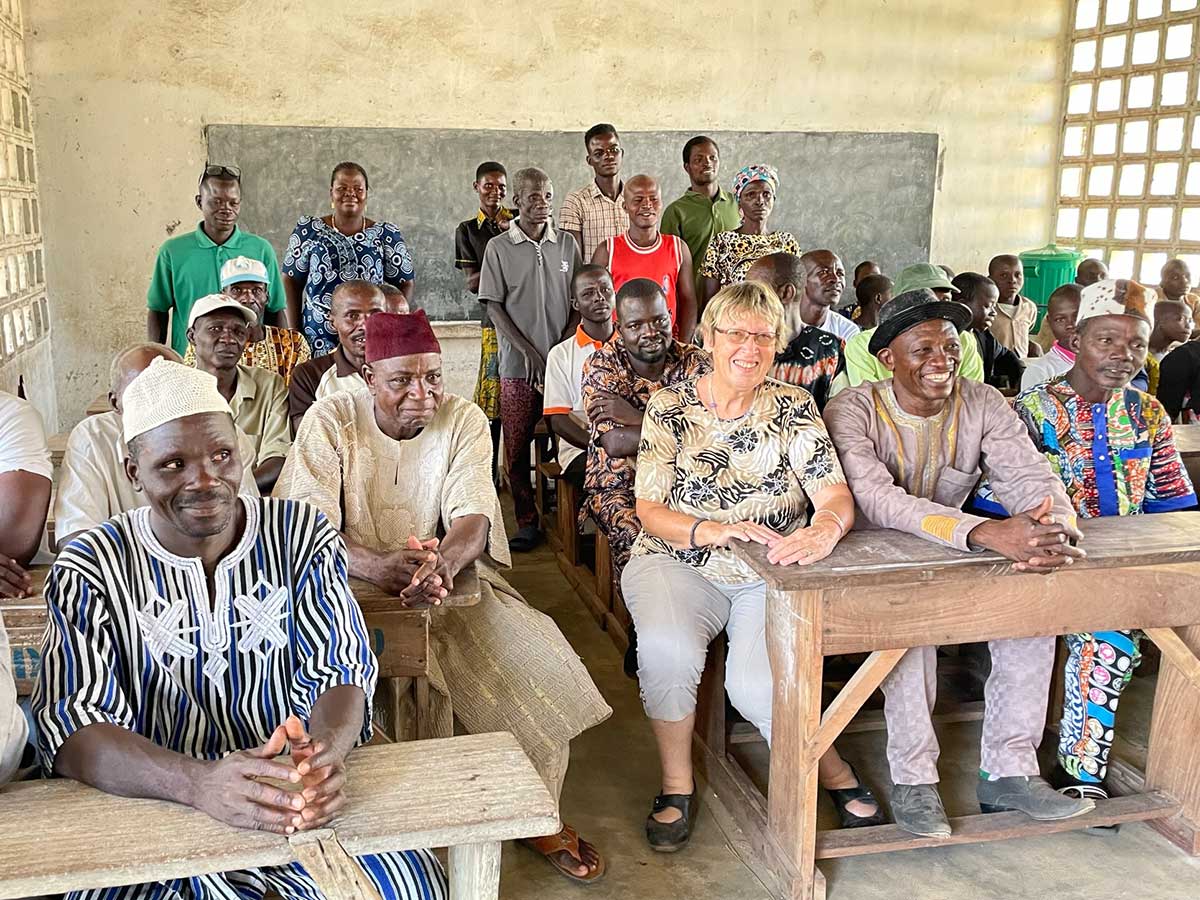 Treffen mit traditionellen Medizinern in Djamdé