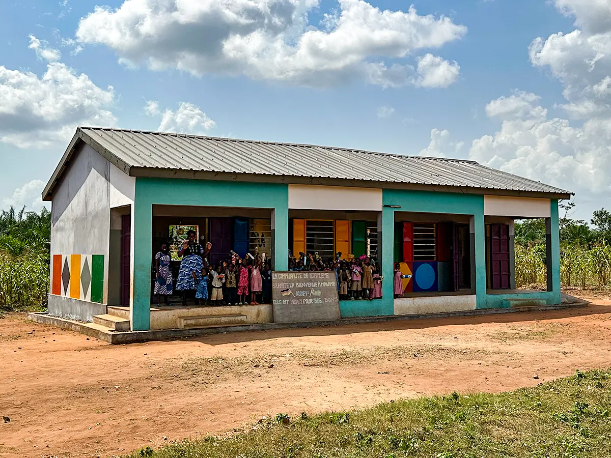Der Kindergarten von Djakplémé