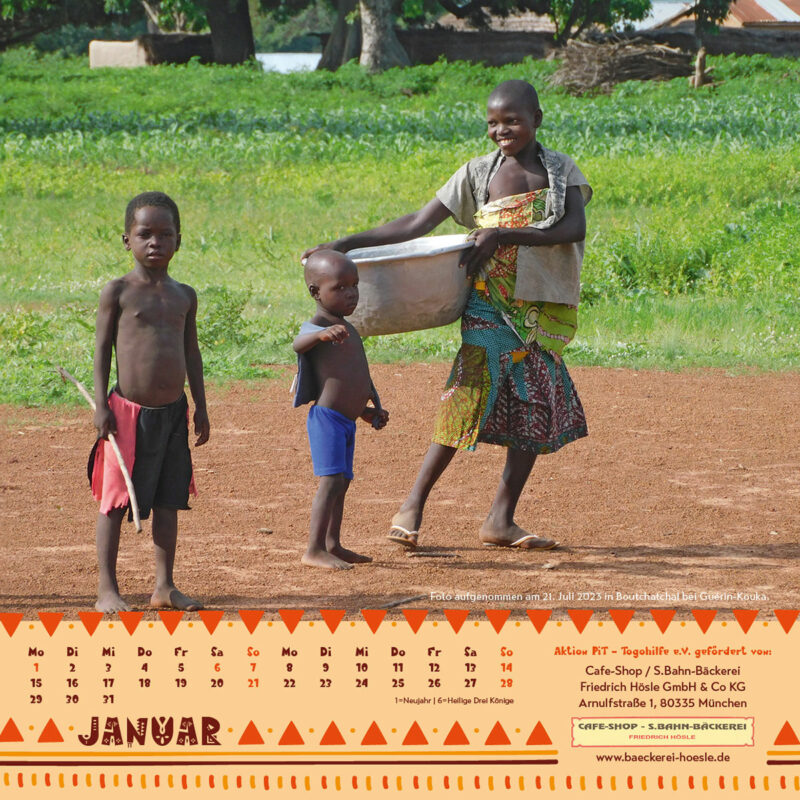 Togo Kalender 2024 - Die schönsten Bilder aus Togo