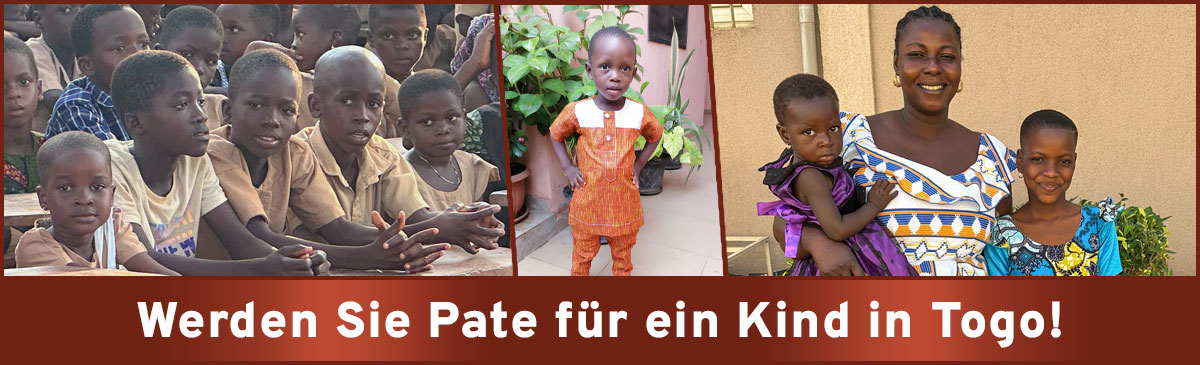 Werden Sie Pate für ein Kind in Togo!
